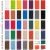 35 colours for the recycled leather material